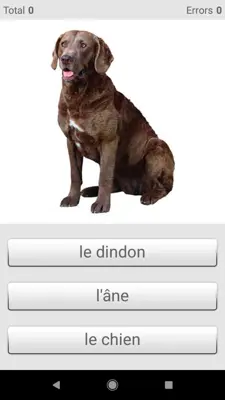 Learn French words with SMART-TEACHER android App screenshot 5